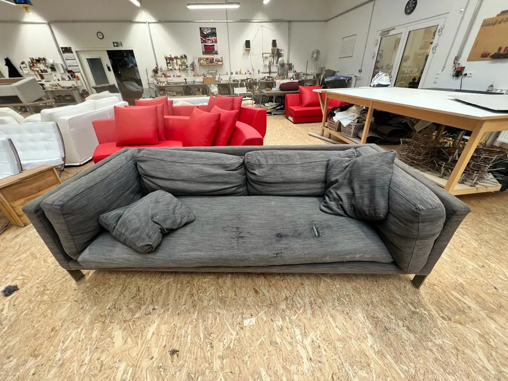 COR Sofa Koch vorher